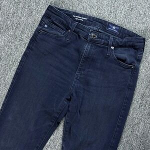 AG Adriano Goldschmied Farrah High Rise Skinny Jeans Womens 25 Dark Wash Stretch